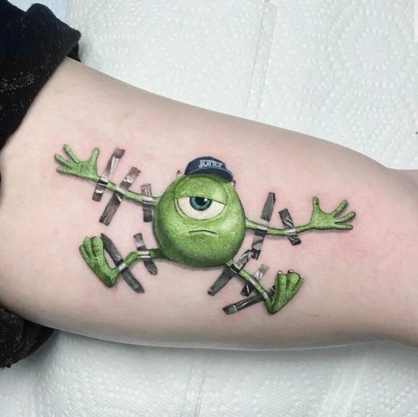 Funny, cool and just crazy tattoos - Tattoo, Unusual, Longpost