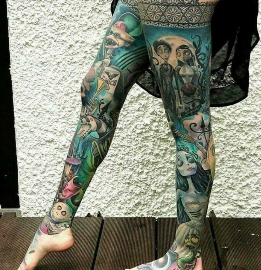 Funny, cool and just crazy tattoos - Tattoo, Unusual, Longpost