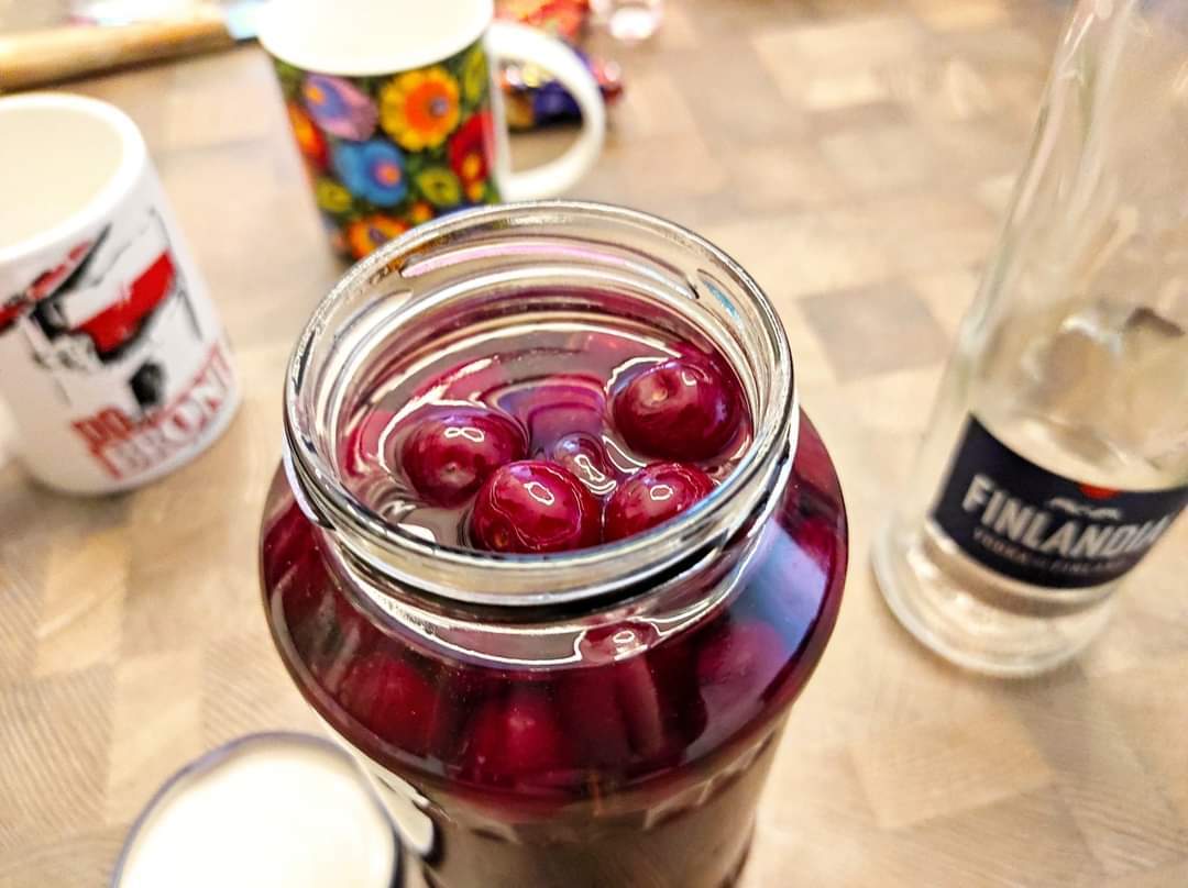 Our homemade cherry - My, Recipe, Cherry, Alcohol, Longpost