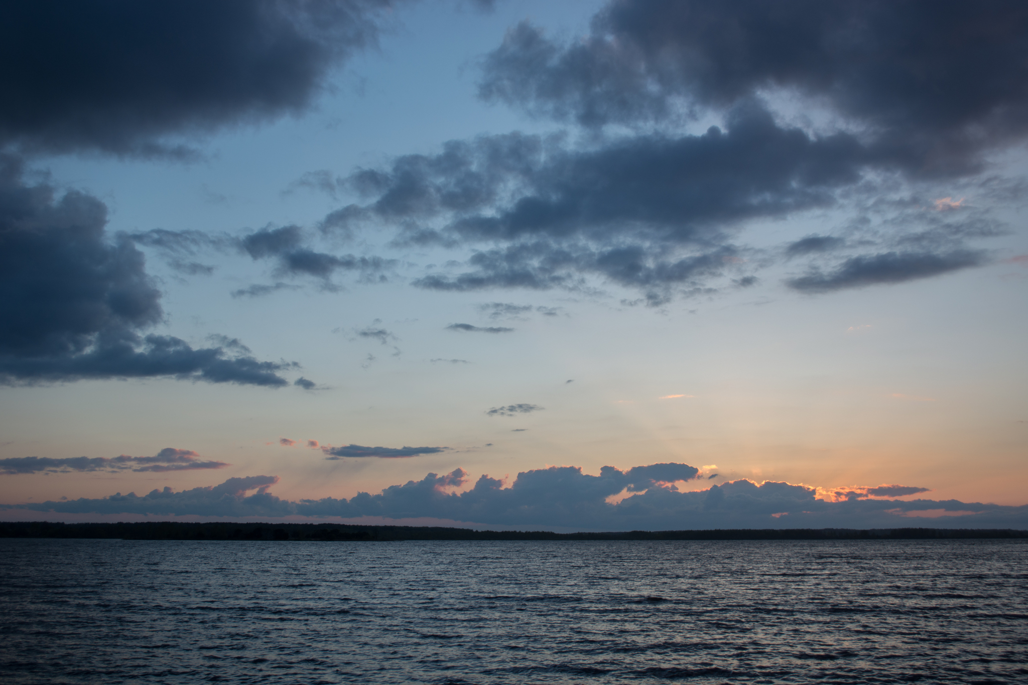 Vileyka - My, Nikon, Sky, Landscape, Nature, Republic of Belarus, Vileyka, Tree, Water, Evening, Sunset, Forest, Longpost