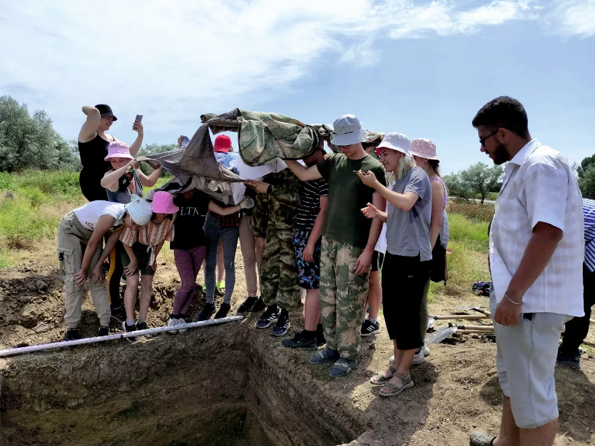 На Волге найден древний заброшенный город | Пикабу