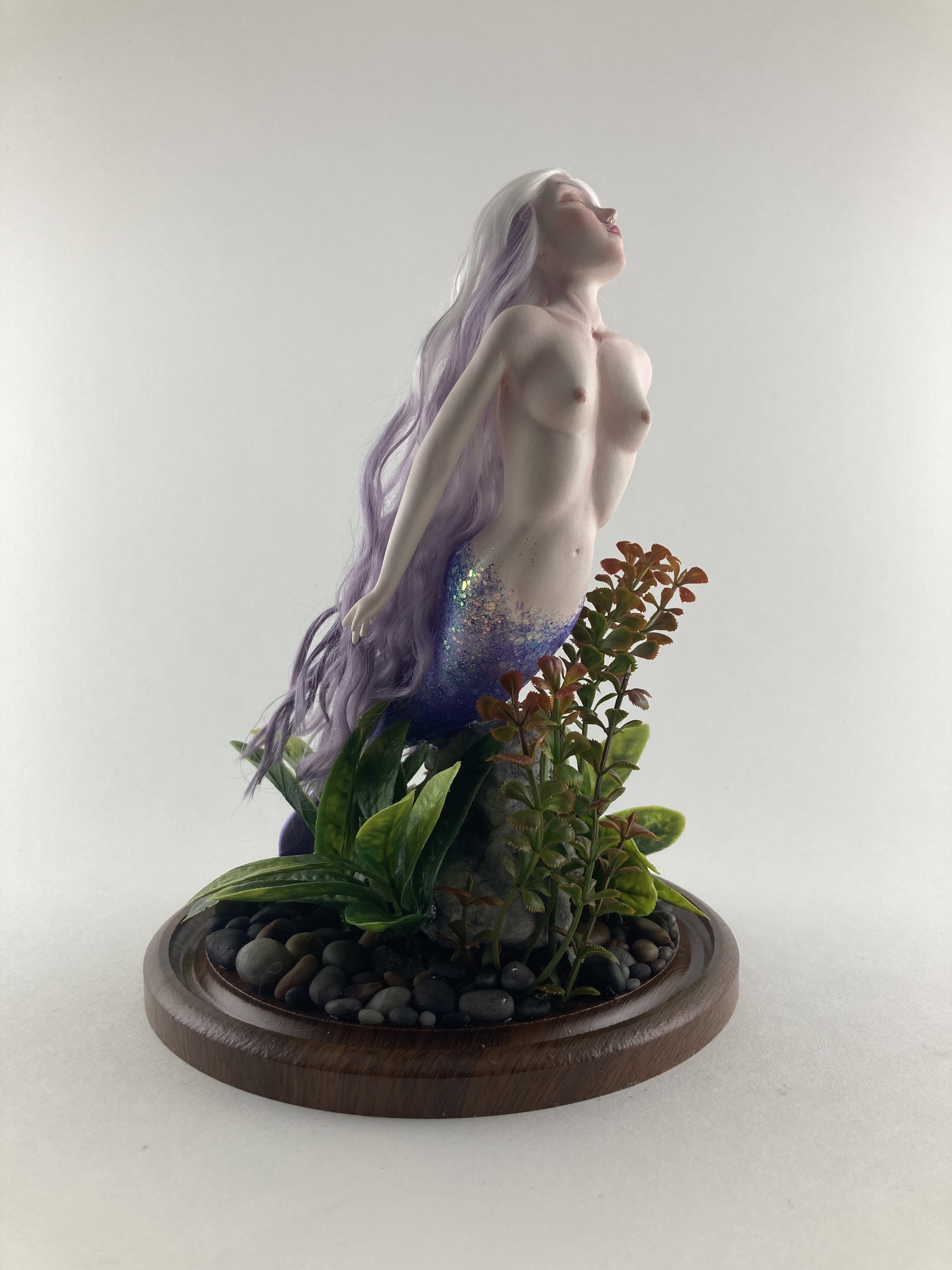 Author's doll Mermaid - NSFW, My, Doll, Mermaid, Needlework without process, Longpost