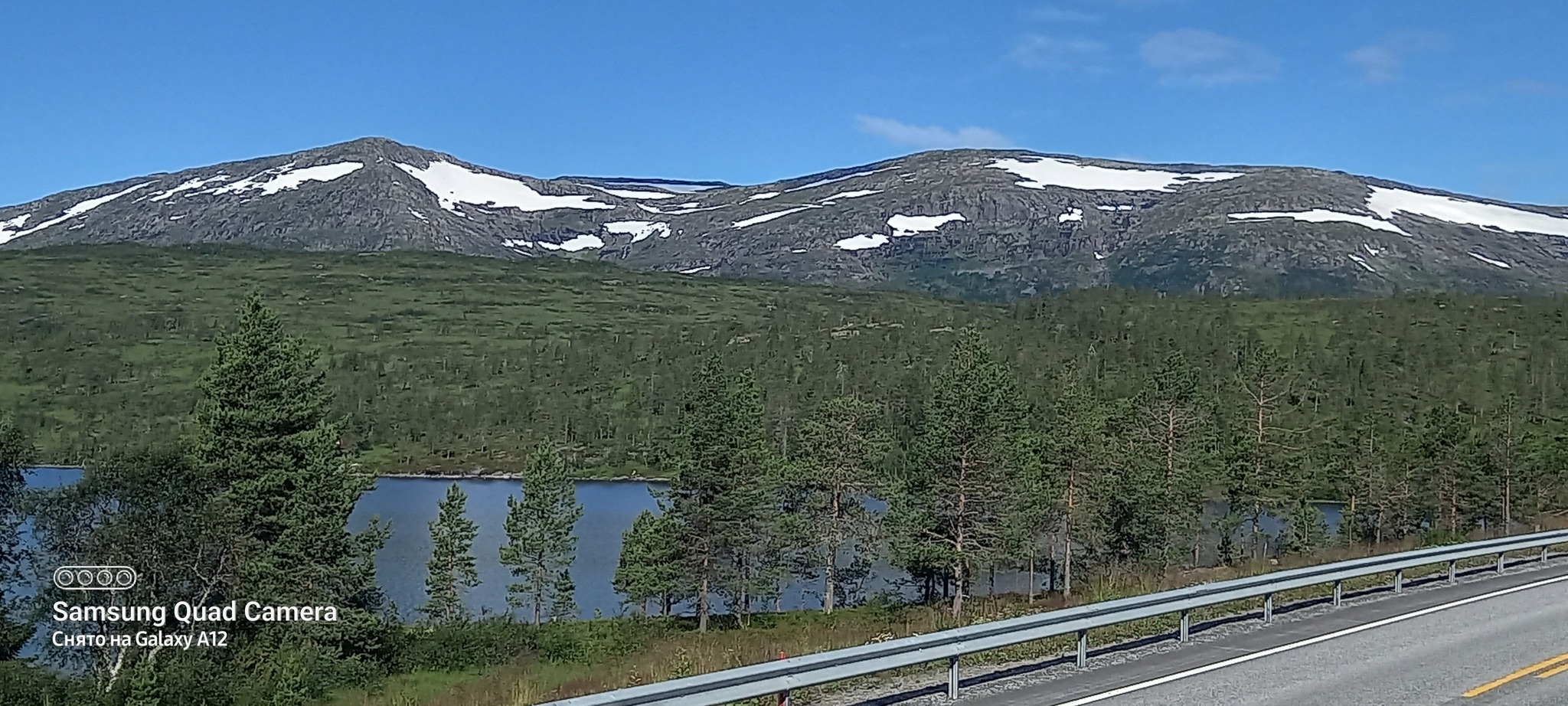 Snow you a little bit in the summer - Snow, The mountains, Norway