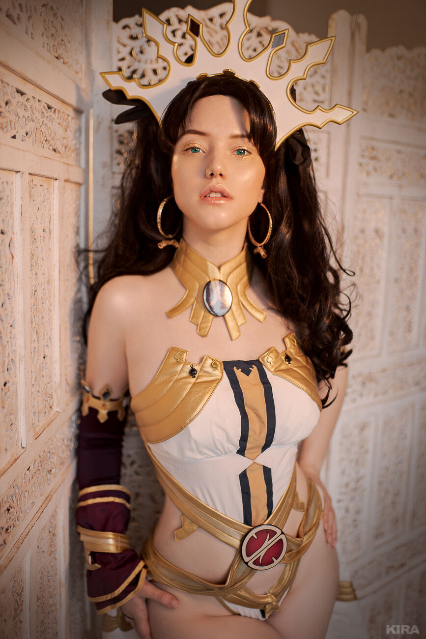 Ishtar by Lada Lyumos - NSFW, Girls, Anime, Fate grand order, Ishtar, Lada Lumos, Cosplay, Erotic, Underwear, Boobs, Booty, Longpost