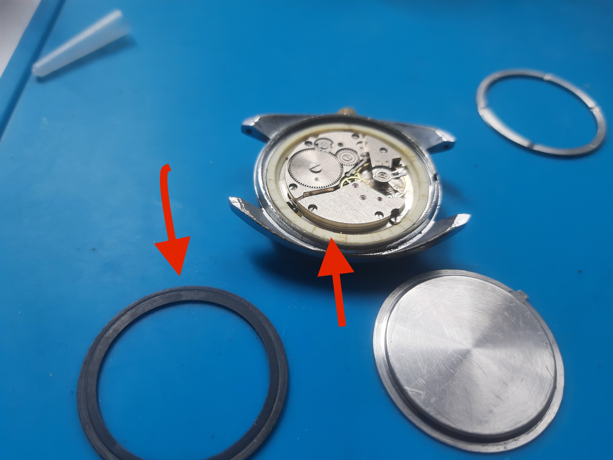 Watch Vostok after trips to watch workshops - My, Repair, Wrist Watch, Clock, Video, Soundless, Longpost