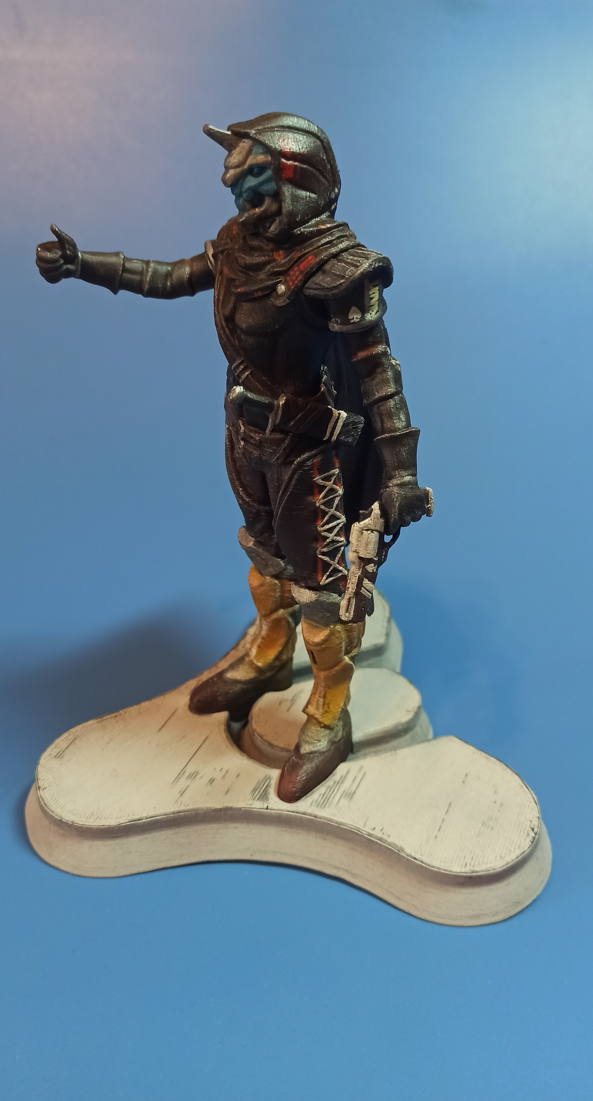 Cayde-6 (Destiny) - My, 3D печать, 3D printer, Figurines, Destiny, Destiny 2, Cayde-6, Longpost