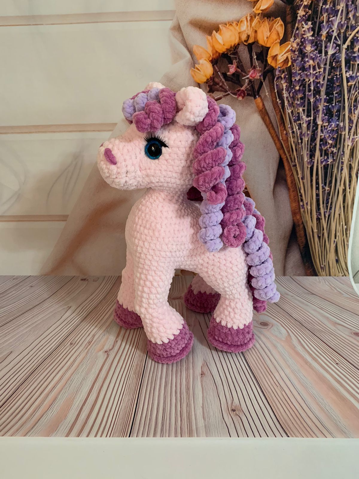 Fairy horse! - My, Amigurumi, Crochet, Knitted toys, Knitting, Soft toy, Plush Toys, Horses, Unicorn, Longpost