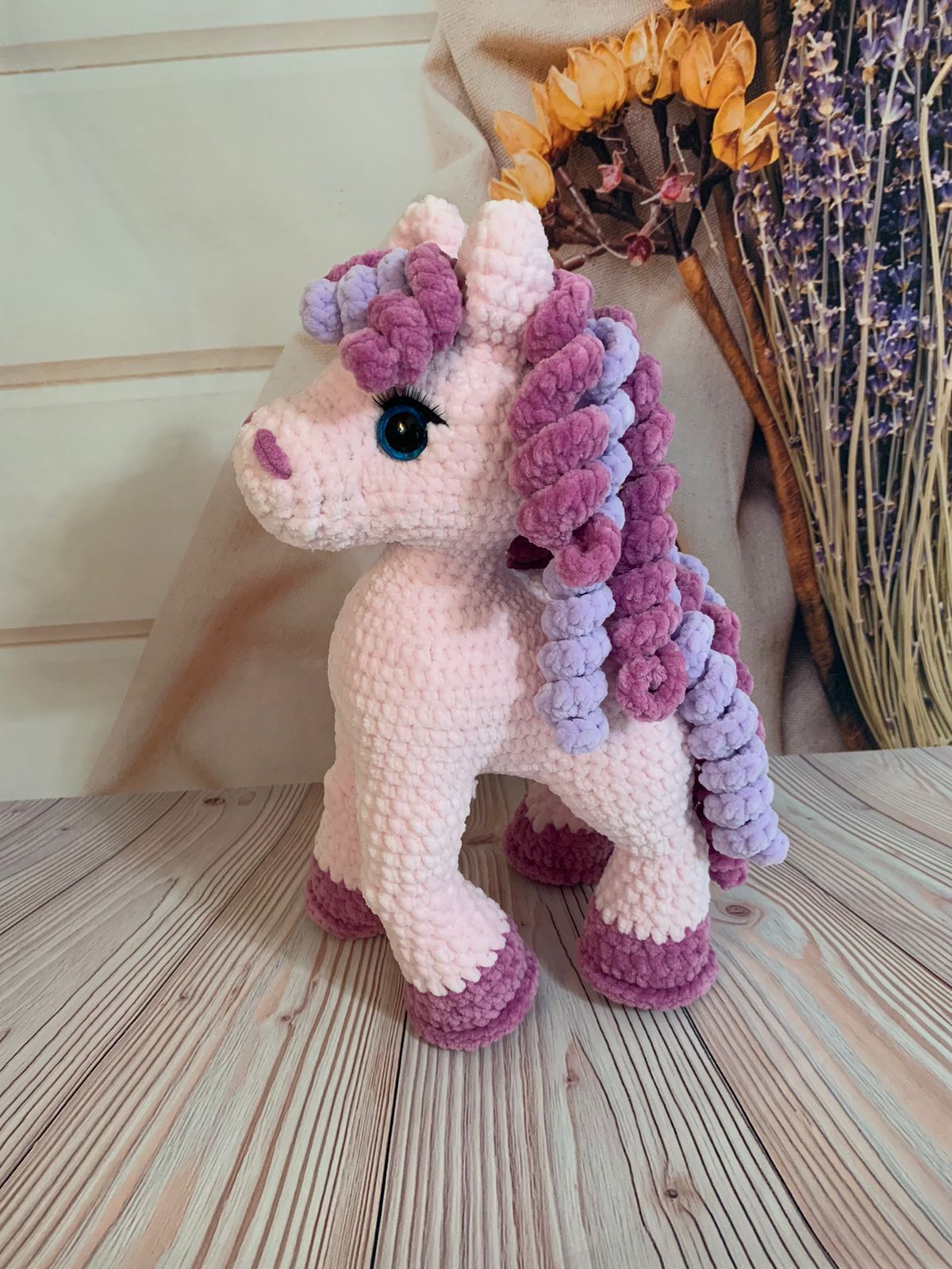 Fairy horse! - My, Amigurumi, Crochet, Knitted toys, Knitting, Soft toy, Plush Toys, Horses, Unicorn, Longpost