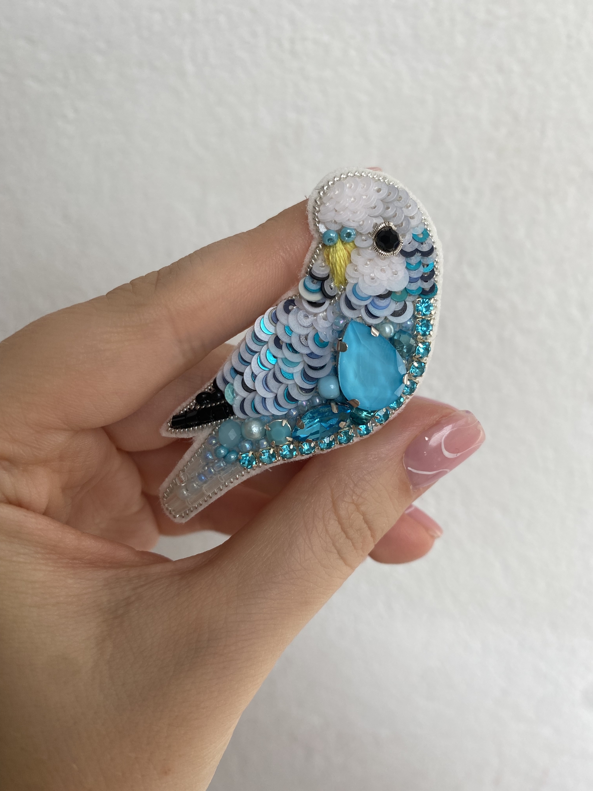 Master class - parrot - My, Needlework with process, A parrot, Embroidery, Video, Vertical video, Longpost