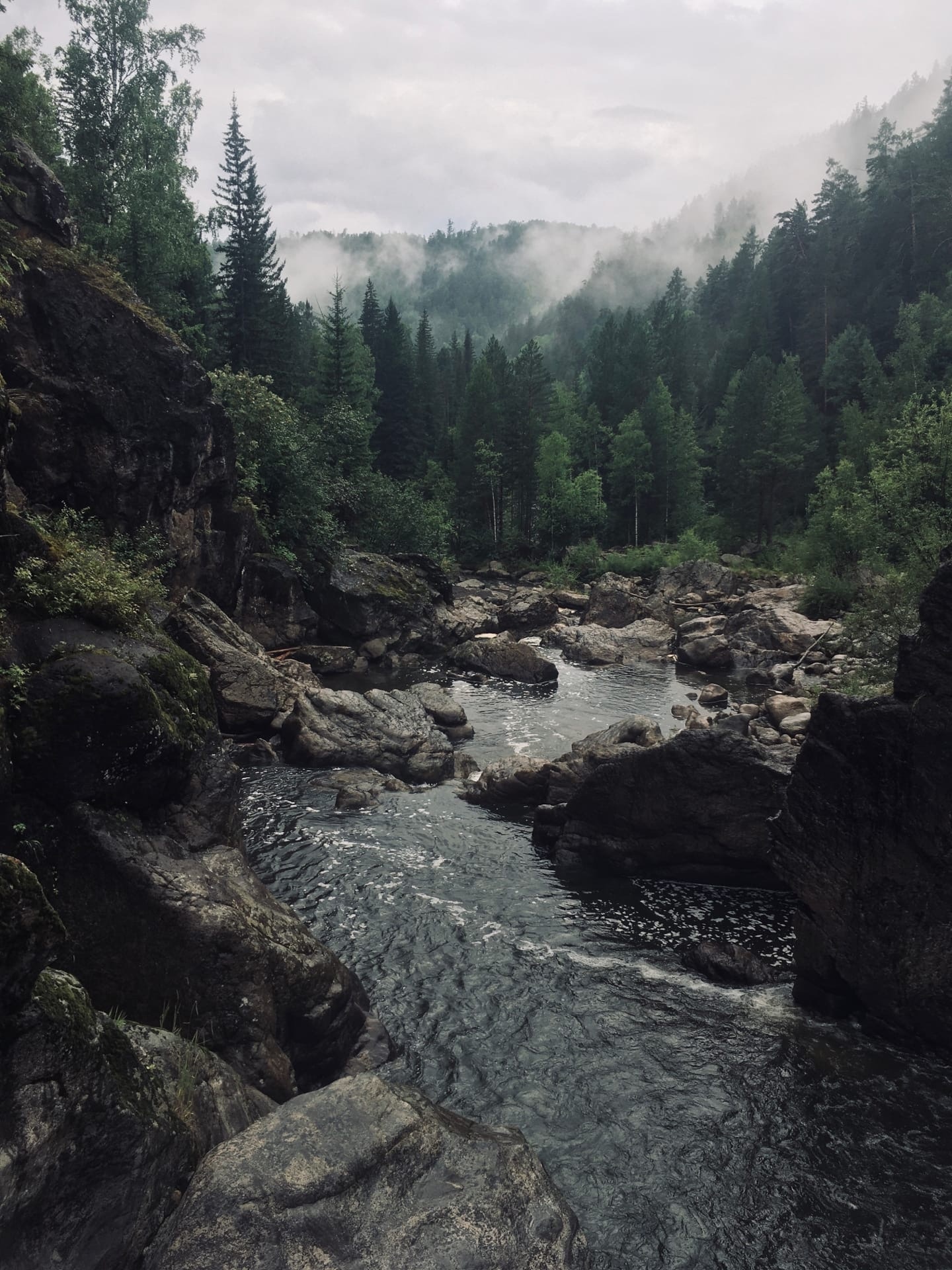 appeasement - My, Landscape, The nature of Russia, iPhone 5s, Siberia, Zelenogorsk, River, Forest, The mountains, The photo