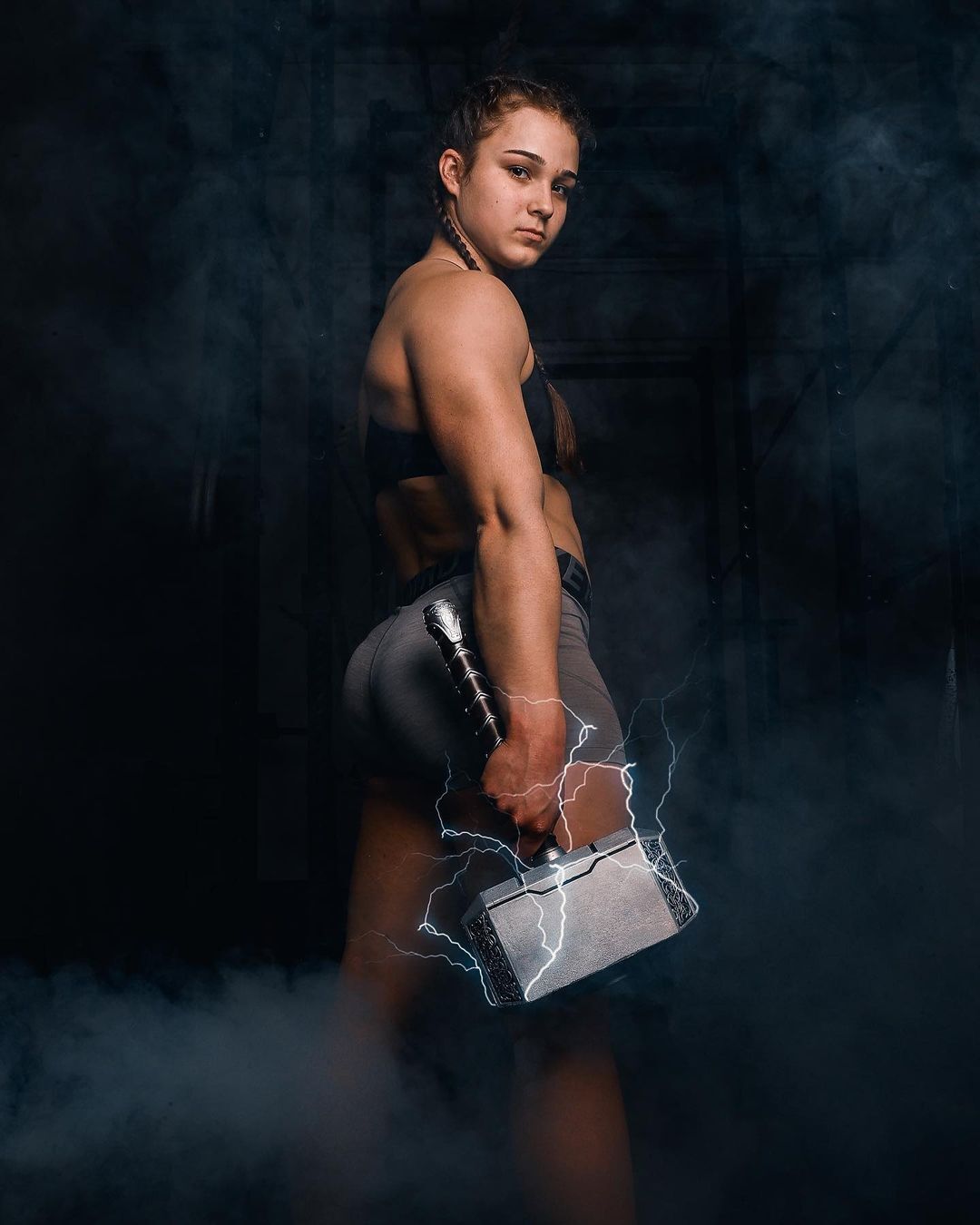 Olivia Sulek - Sports girls, Fitness, Crossfit, Strong girl, Girls, The photo, Video, Vertical video, Longpost, Olivia Sulek