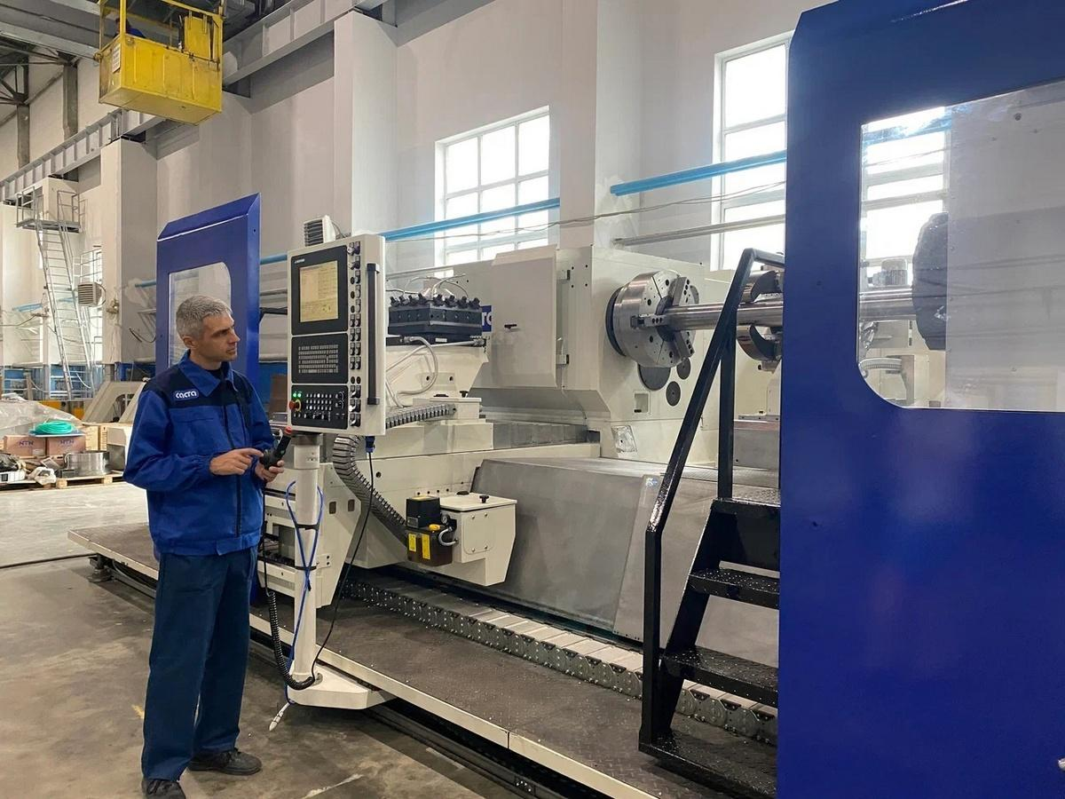 Near Ryazan they made a machine tool for Roskosmos. Length -25 m, weight - 120 tons, workpiece diameter - up to 1.8 m - news, Russia, Production, Roskomnadzor, Machine tool, Ryazan Oblast, Longpost