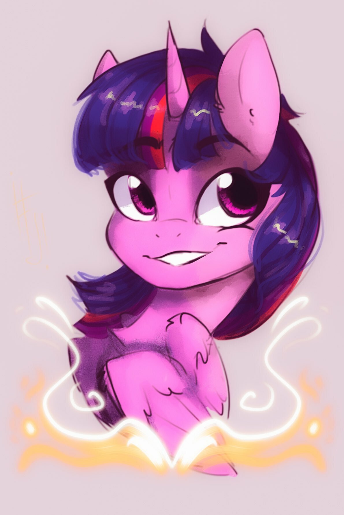 Хочешь немного дружбомагии? - My Little Pony, PonyArt, Twilight sparkle, Falafeljake