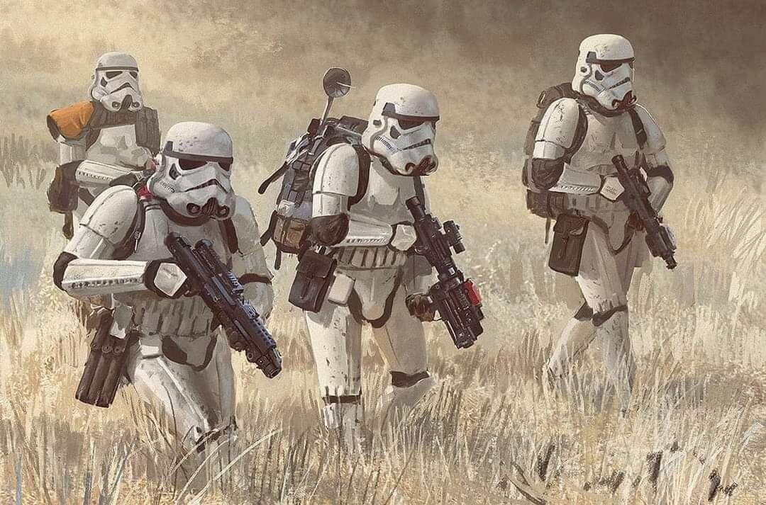 The life of ordinary soldiers - Star Wars, Star Wars stormtrooper, Army, author, Longpost, Edouard Groult