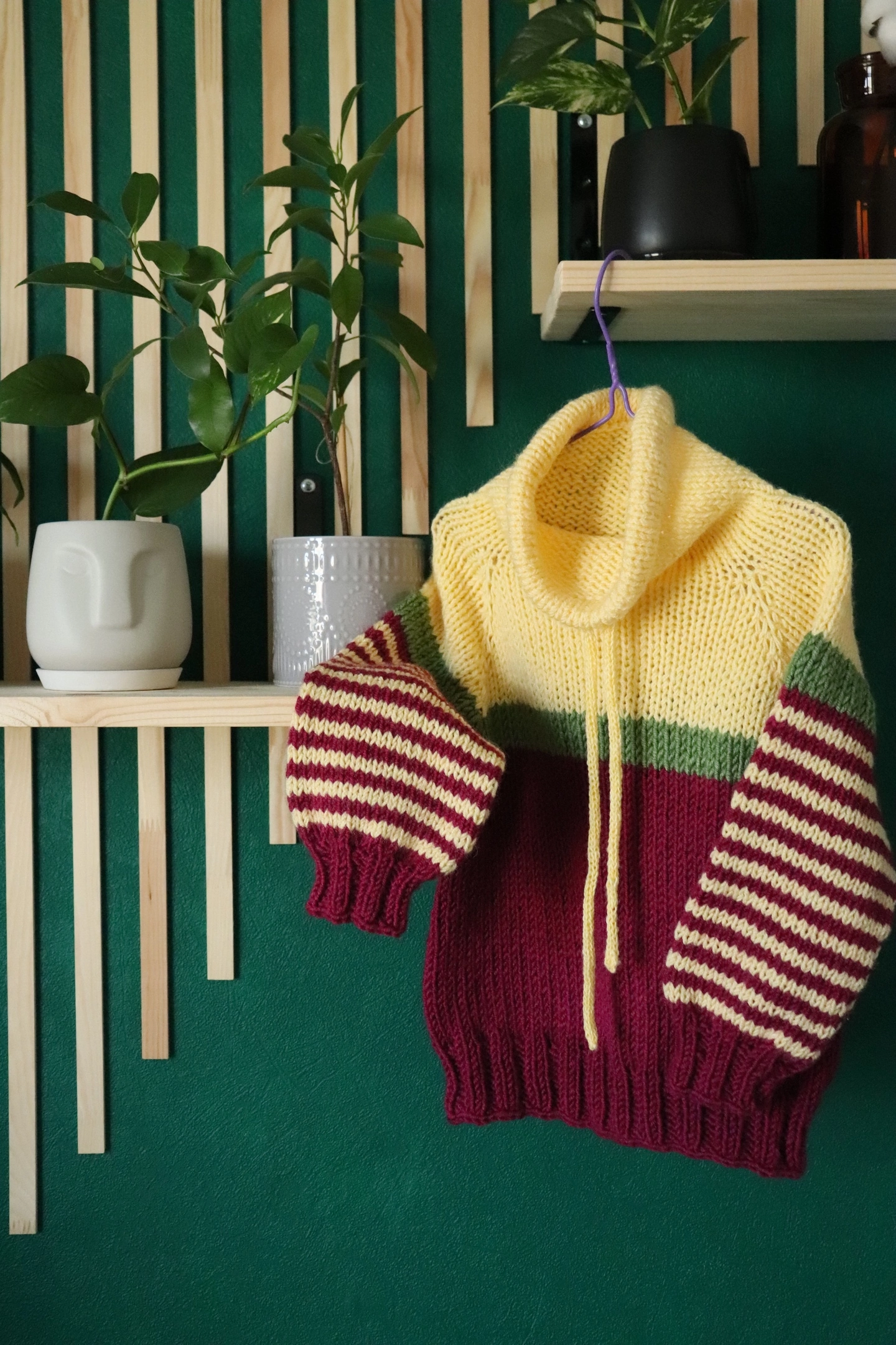 Sweaters from leftover yarn - My, Needlework, Knitting, Longpost, Needlework without process