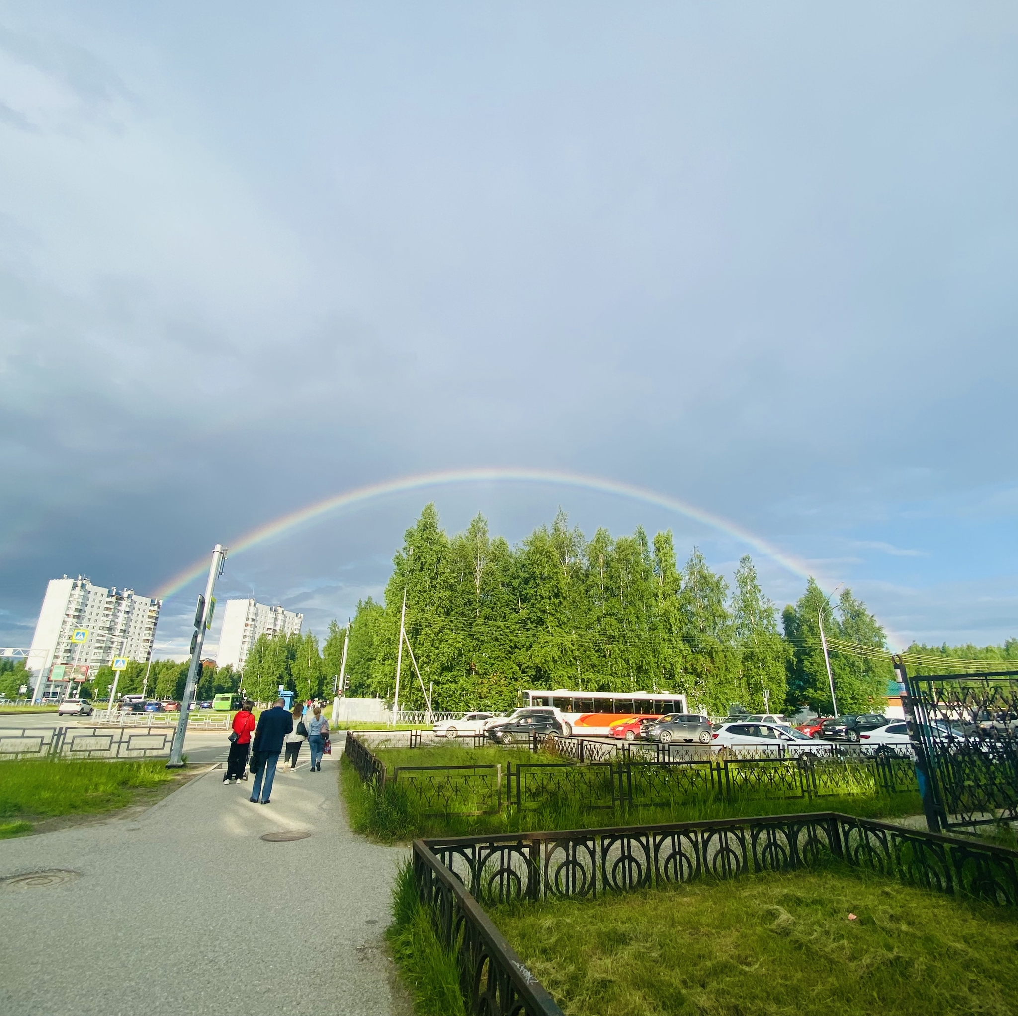 Rainbow - Моё, Радуга, Фотография