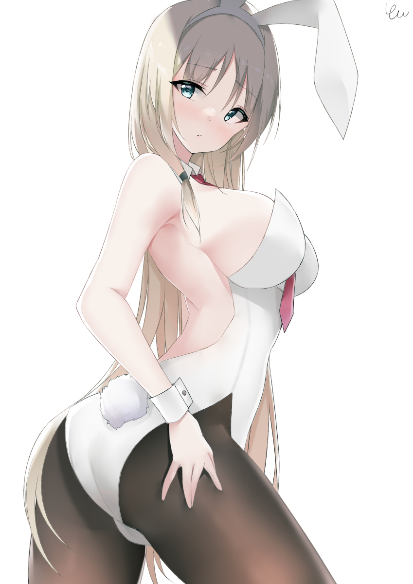 AN-94 (Girls' Frontline) - NSFW, Anime art, Anime, Girls frontline, Bunnysuit, AN-94