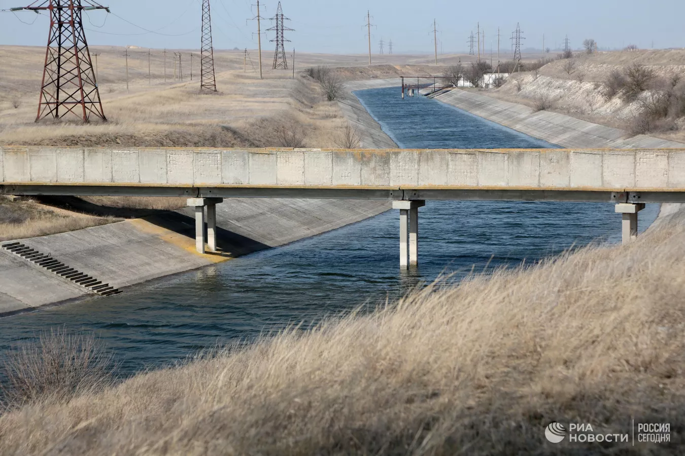 Водохранилища Крыма накопили рекордный запас воды - Политика, Новости, Риа Новости, Крым, Водохранилище, Вода