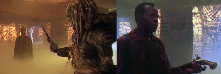 Predator vs Pushkin - Predator (film), Alexander Sergeevich Pushkin, D'Anthes, Duel, Humor, Screenshot, Comments on Peekaboo