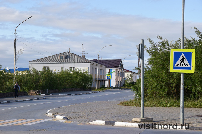 The central street of the capital of Chukotka, walks along Anadyr - My, Travel across Russia, Tourism, Туристы, Travels, Chukotka, Anadyr, Longpost