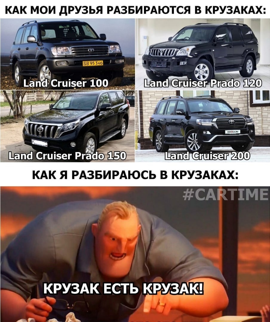 Мир крузаков... | Пикабу