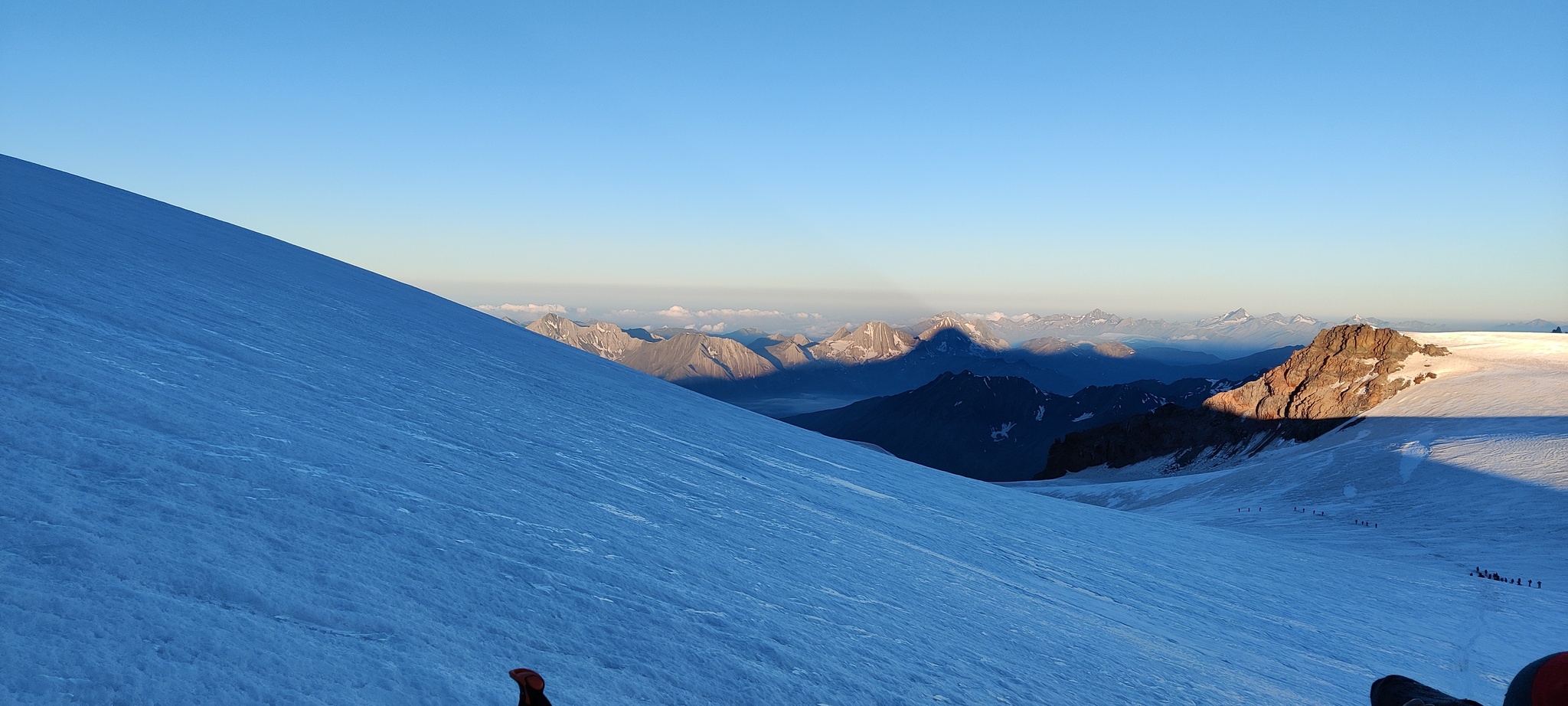 Kazbek in 3 days. Adventure for 20 minutes - come in and out !!! - My, Mountain tourism, Tent, The rocks, Caucasus, Hike, Longpost