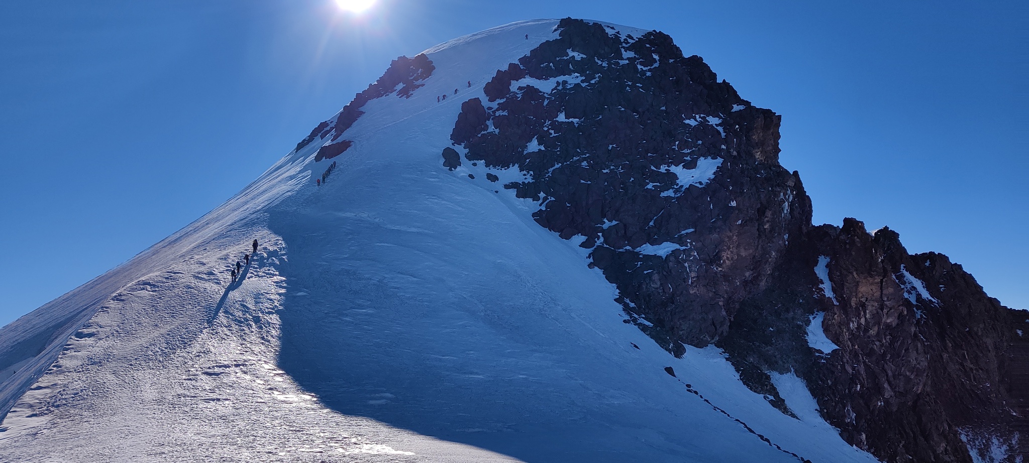 Kazbek in 3 days. Adventure for 20 minutes - come in and out !!! - My, Mountain tourism, Tent, The rocks, Caucasus, Hike, Longpost