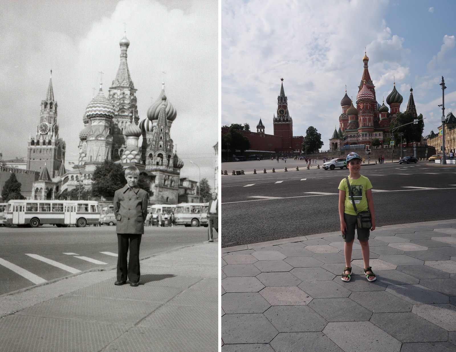 Moscow 45 years later - My, Moscow, sights, Travels, Travel across Russia, Kremlin, the Red Square, Longpost