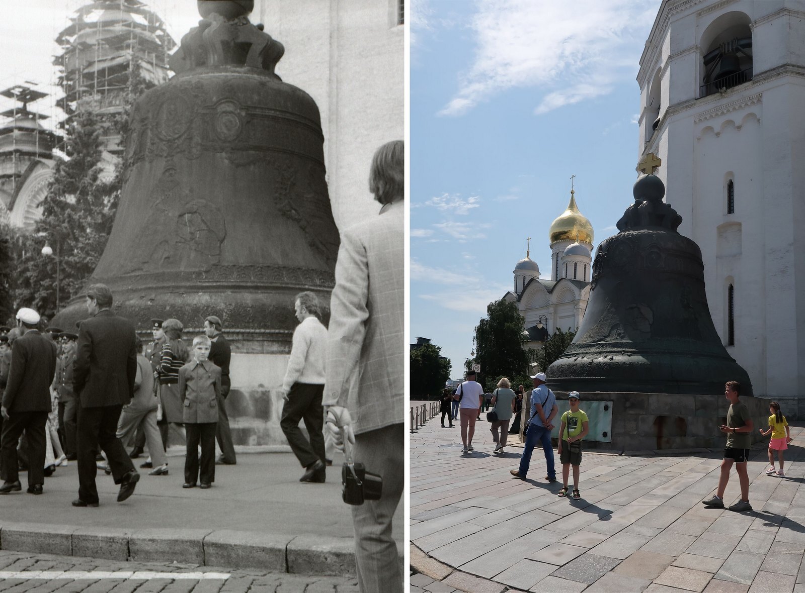 Царь колокол на площади