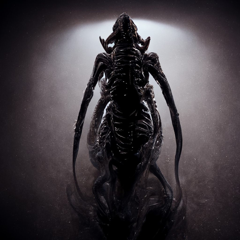 Фантазии Midjourney на тему Aliens - Xenomorph - Чужие фильм, Ксеноморф, Нейронные сети, Midjourney, Длиннопост