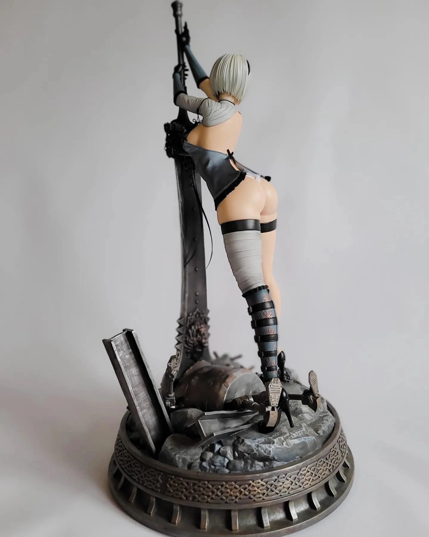 2B from NieR: Automata on a scale of 1/4 by Moonlight Studio - pikabu.monst...