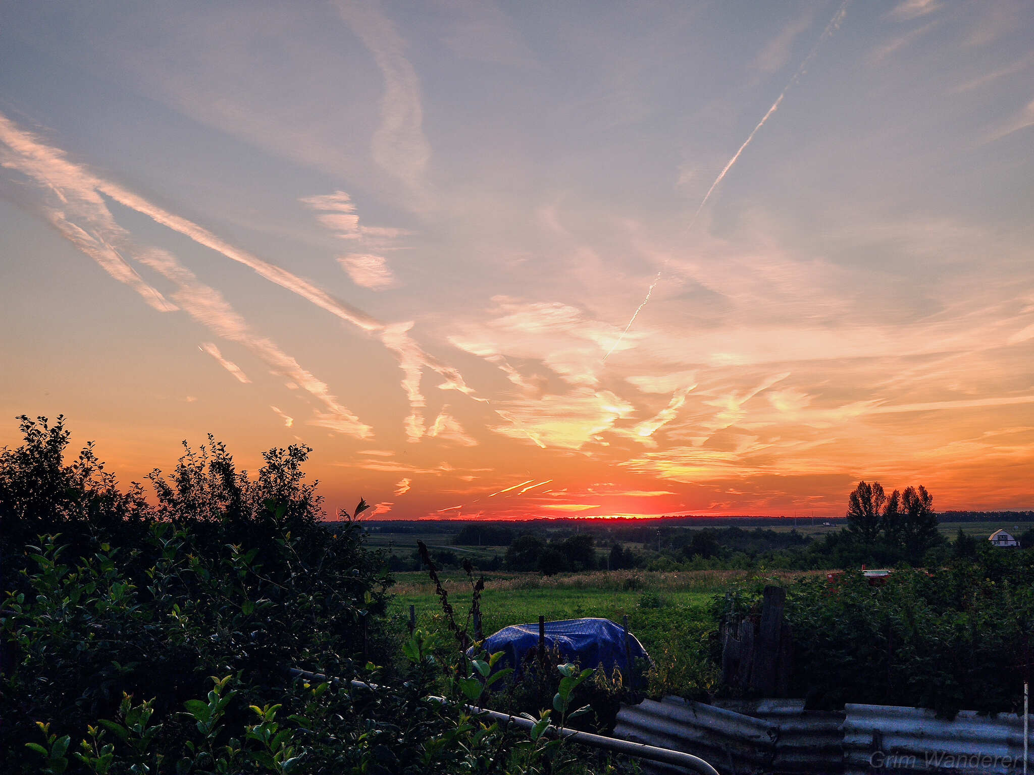 Incredibly beautiful sunsets - My, The photo, Beginning photographer, Sky, Sunset, Xiaomi Mi9, Longpost