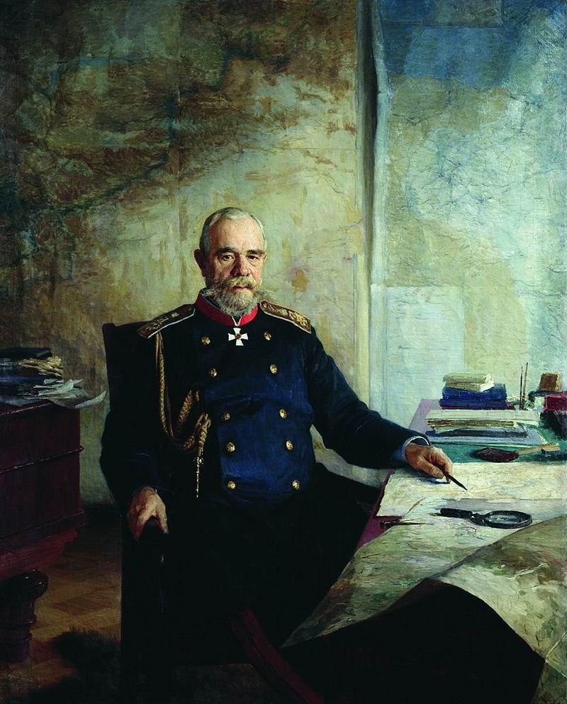 General of Russian painting - My, Story, Museum, Painting, Art, Artist, Picture with illumination, Longpost