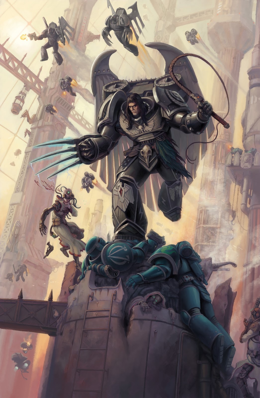 Warhammer 40k for dummies. Primarchs: Corvus Corax - My, Adeptus Astartes, Warhammer 40k, Chaos space marines, Corvus Corax, Raven guard, Horus heresy, Retelling, Mat, Video, Youtube, Longpost