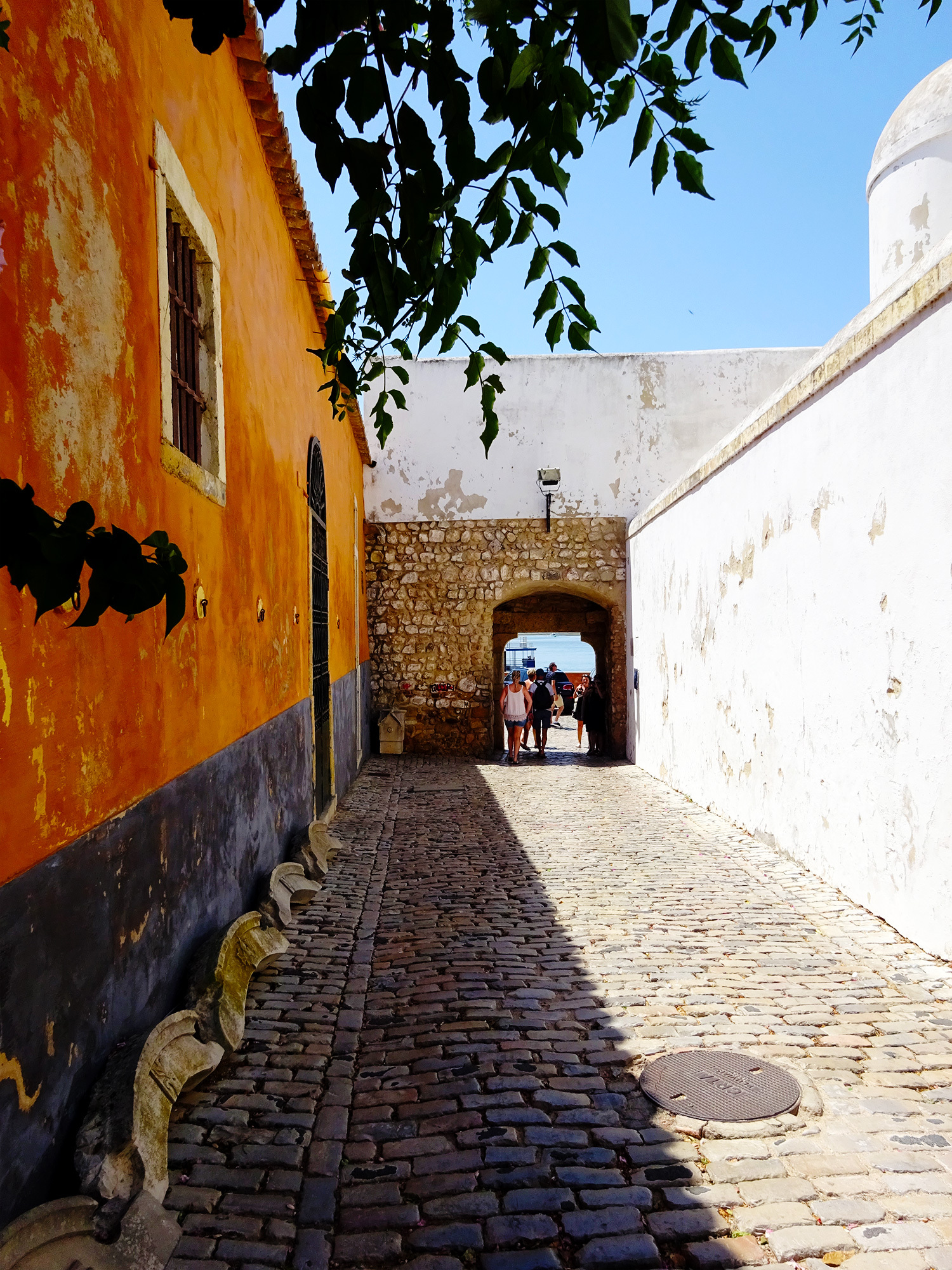 Photo walk around the walls of Faro - My, Travels, Portugal, Algarve, Faro, Wall, Ruins, Azulejo, The photo, Longpost