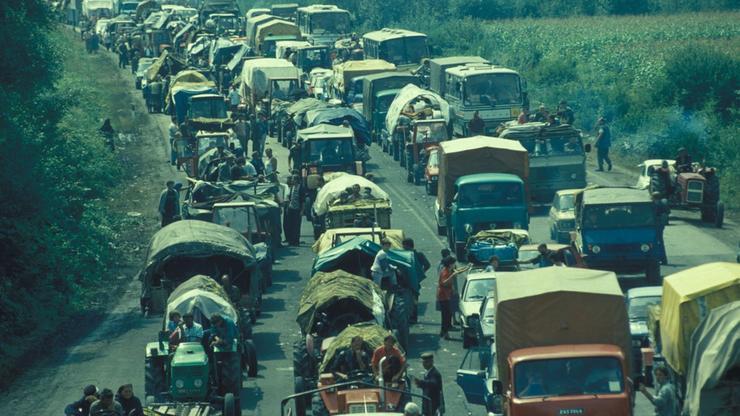 The largest ethnic cleansing in Europe since World War II. The Croats expelled 250,000 Serbs. 1995. - Politics, Serbia, European Union, Media and press, West, Croatia, Military conflict, Yugoslavia, War crimes, news, Refugees, Exile, Ethnic cleansing, Serbs, Hague Court of Justice, Longpost, The crime