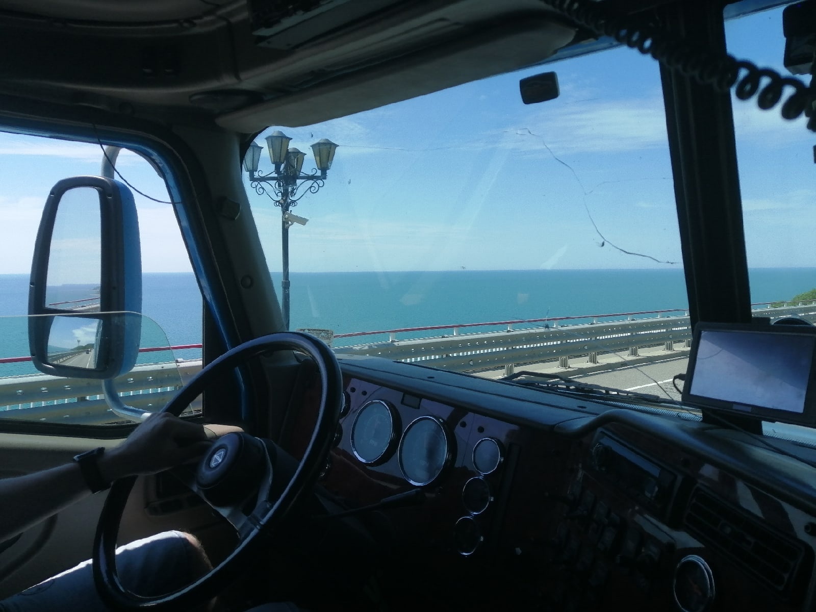 Trucker larva. Part 5. I have never seen the sea - My, Work, Truckers, Driver, Wagon, Longpost