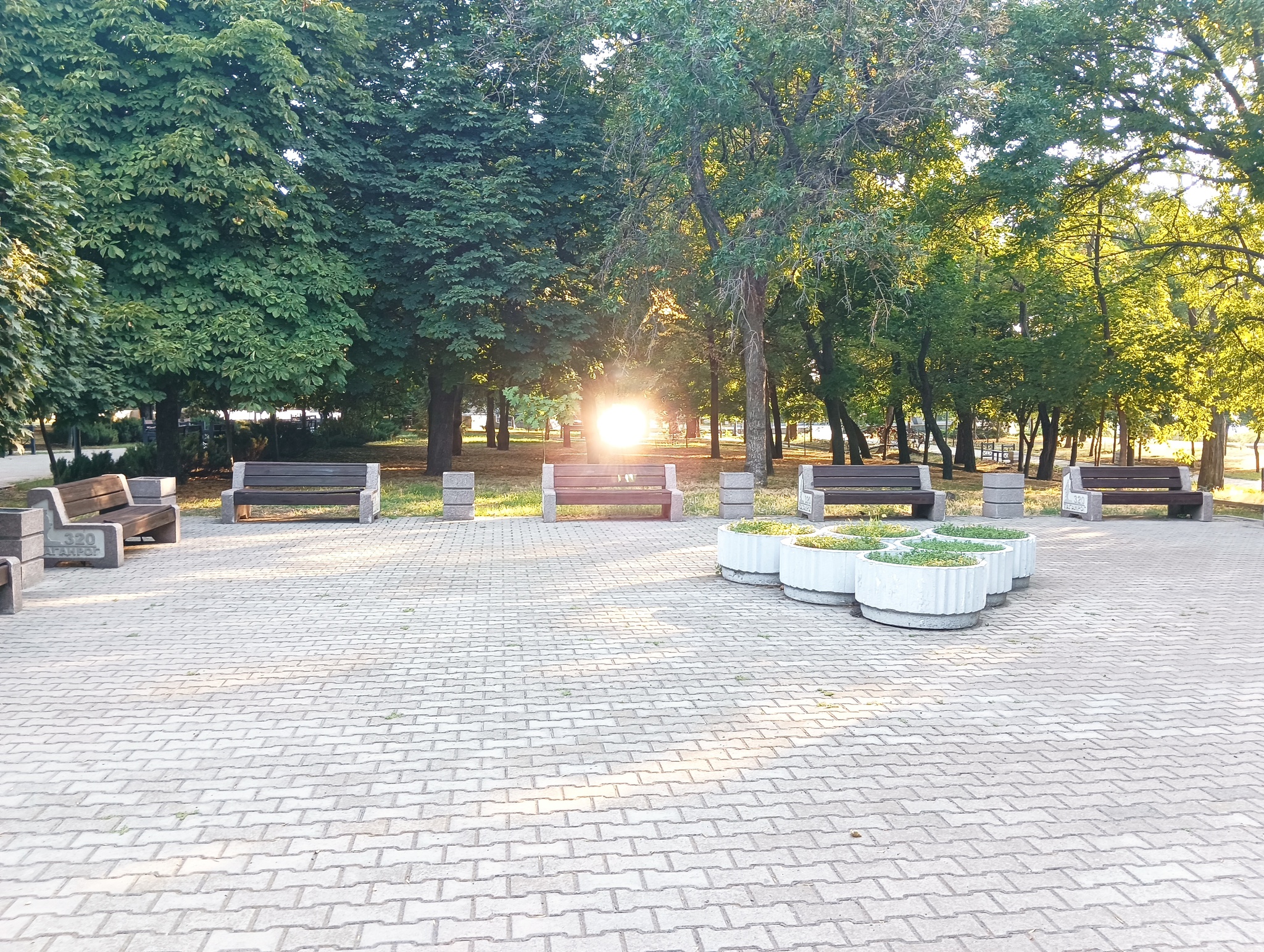 Taganrog. Dawn - My, Taganrog, dawn, Sunny bunny, Square