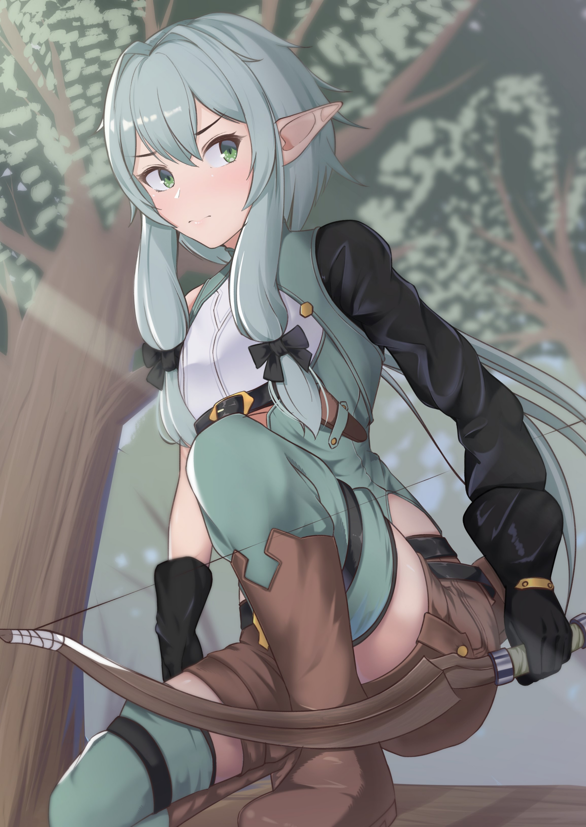 High Elf archer - Anime art, Anime, High elf archer, Goblin slayer