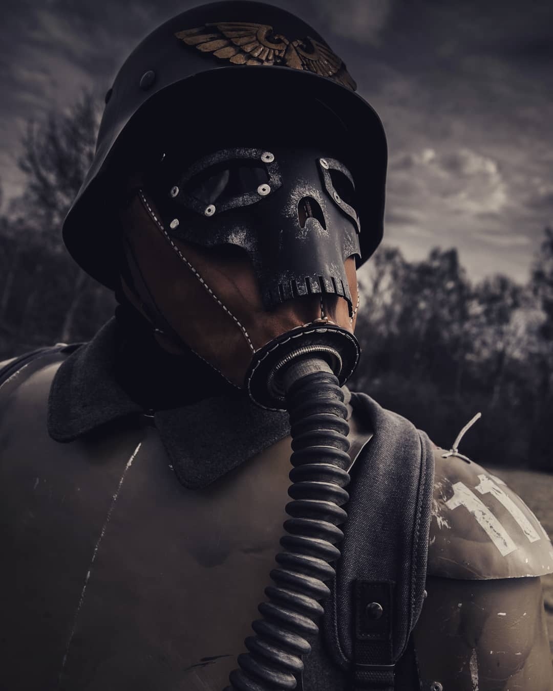 Death Korps of Krieg guardsman cosplay - My, Warhammer 40k, Cosplay, Craft, Death korps of krieg, Krieg, Imperium, Longpost