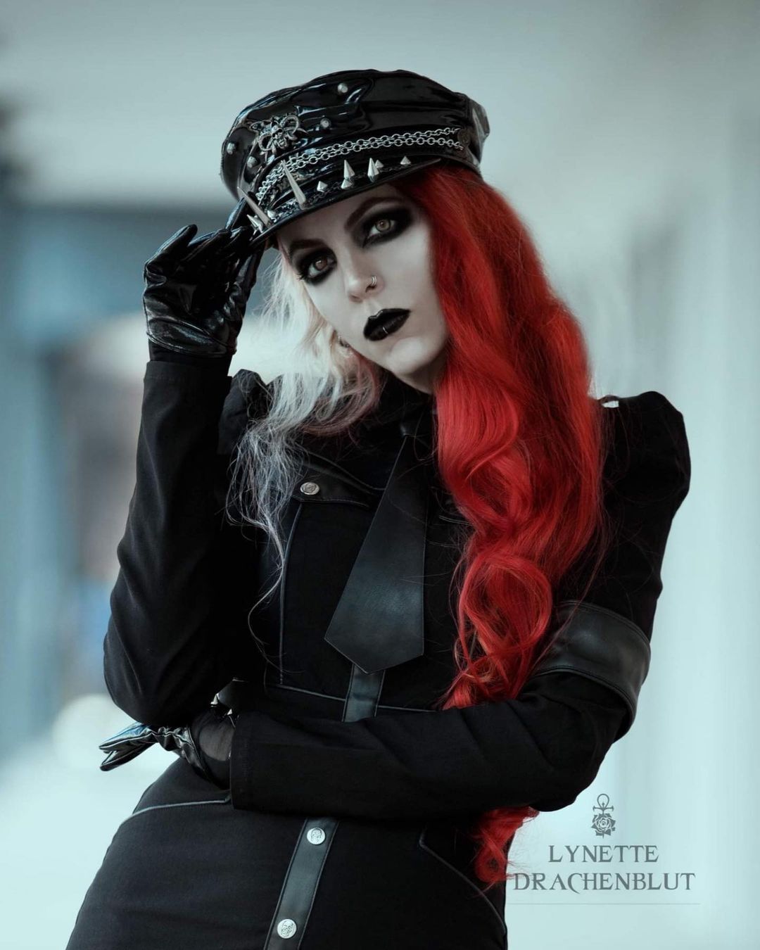 Lynette Drachenblut - Lynette Drachenblut, Girls, The photo, Models, Goths, Informals, Longpost