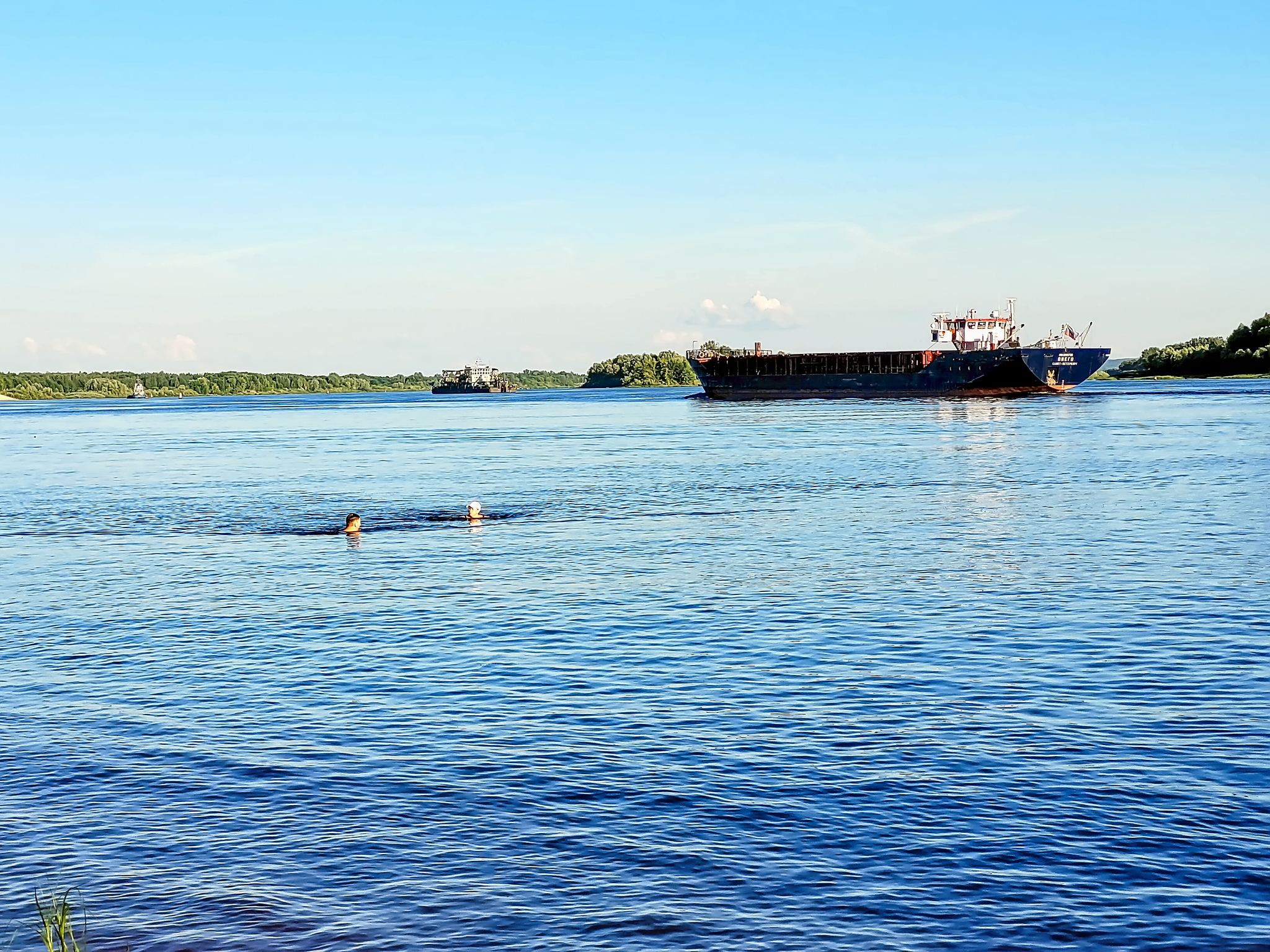 On the Volga (Near the backwater named after Kalinin, Nizhny Novgorod region) - My, Volga river, beauty of nature, Relaxation, Summer, Longpost, The photo