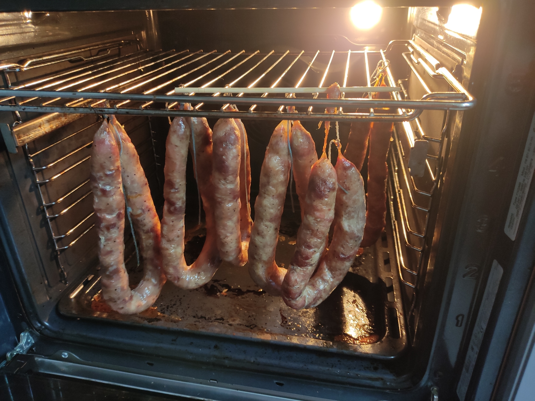 homemade sausage - My, Meat, Recipe, Krakow sausage, Beer snack, Longpost