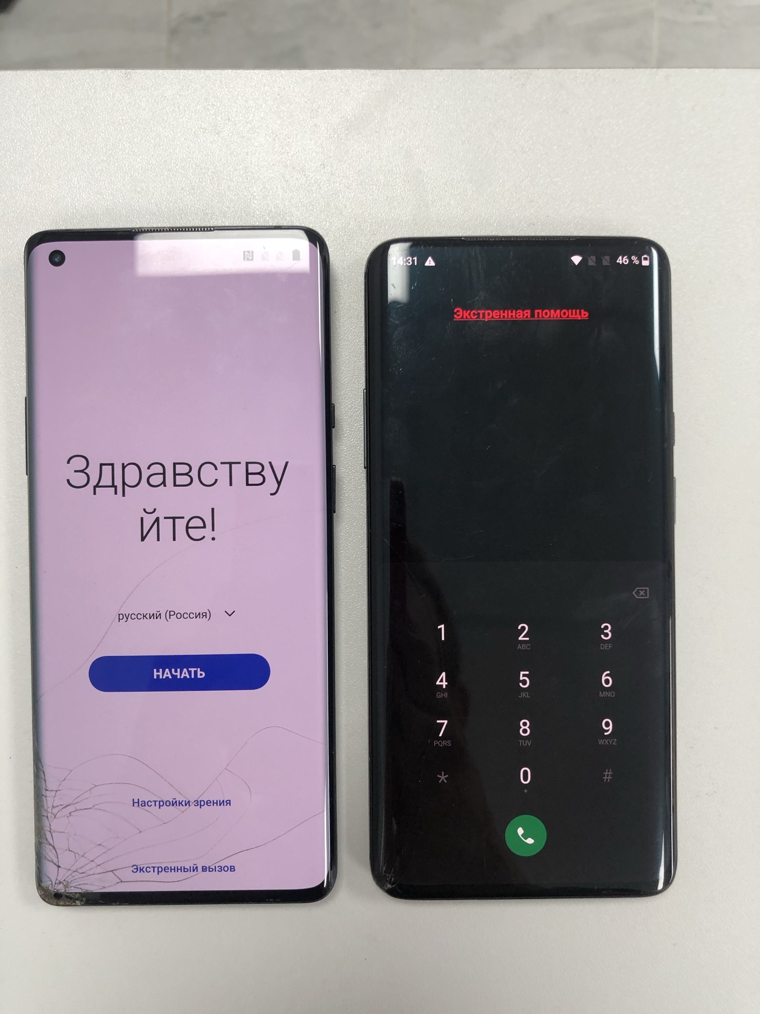 Oneplus 7 pro glass replacement. No Cutouts - My, Telephone, Oneplus, Oneplus 7 PRO, Glass replacement, Plywood, Mobile phones, Ремонт телефона, Smartphone, Rukozhop, Repair of equipment, Longpost