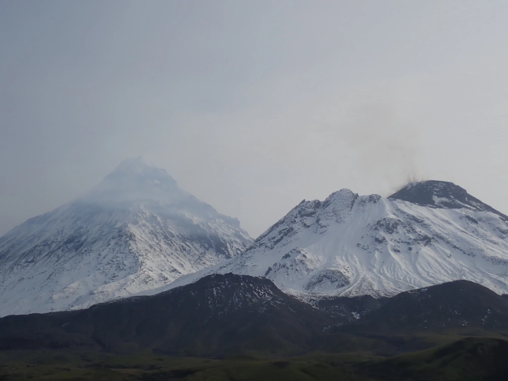 Kamchatka, amazing region!!! - My, Mountain tourism, Kamchatka, Travels, Mountaineering, Tolbachik Volcano, Clouds, Longpost