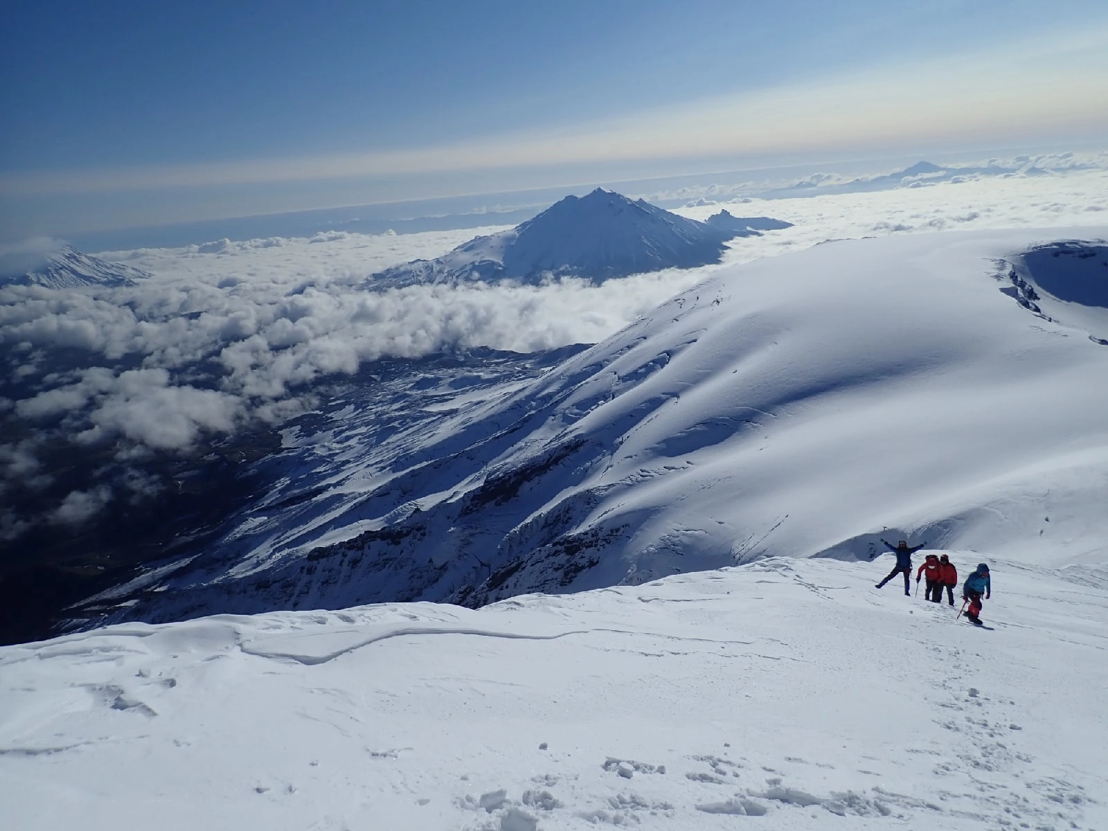 Kamchatka, amazing region!!! - My, Mountain tourism, Kamchatka, Travels, Mountaineering, Tolbachik Volcano, Clouds, Longpost