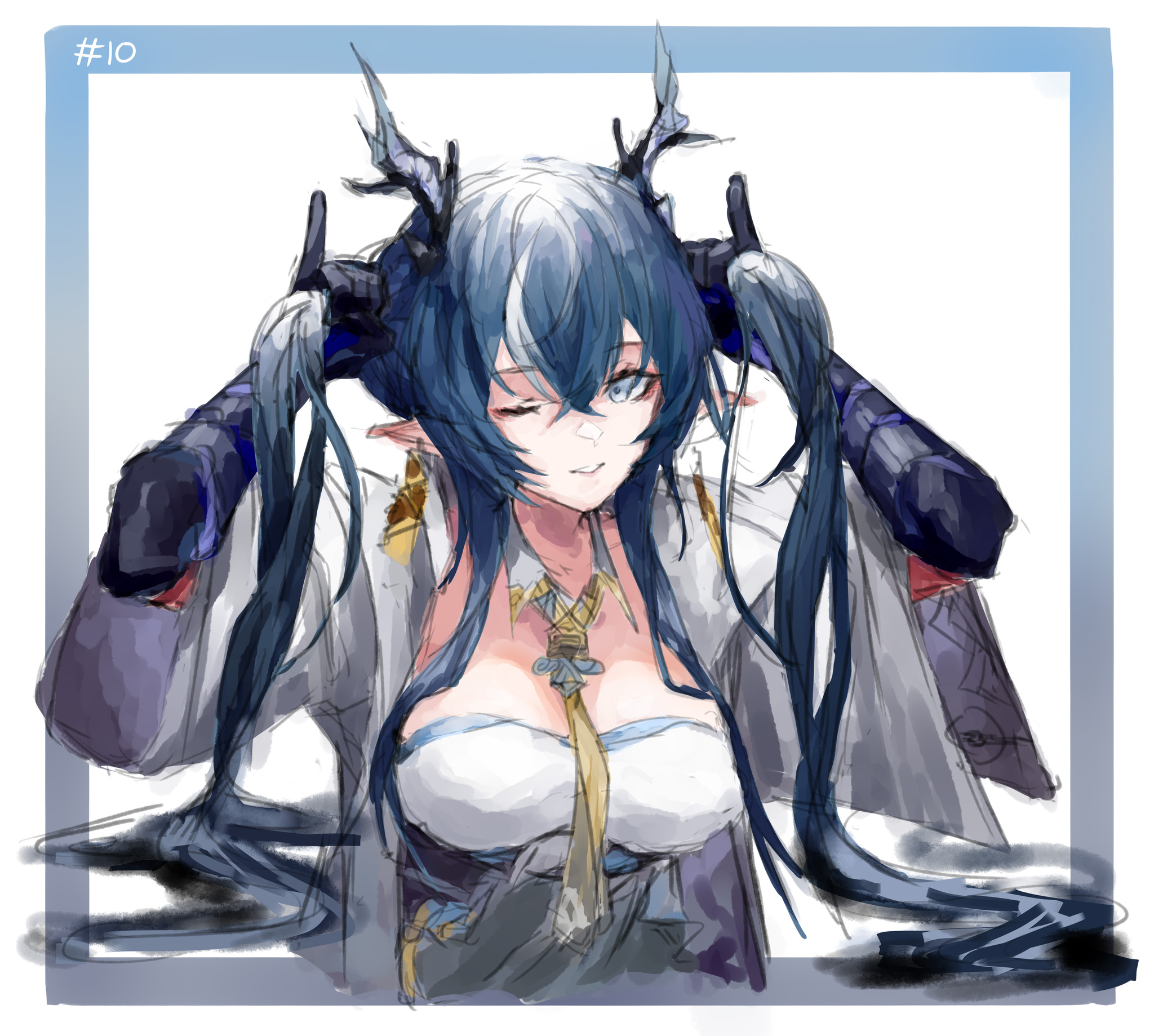 Arknights operators - Аниме, Anime Art, Arknights, Jessica (Arknights), Rope, Chen (Arknights), Mostima, Projekt Red (Arknights), Scavenger (Arknights), Ling, Blacknight, Gladia, Gavial, Ceylon (Arknights), Видео, Длиннопост, Robin (Arknights)