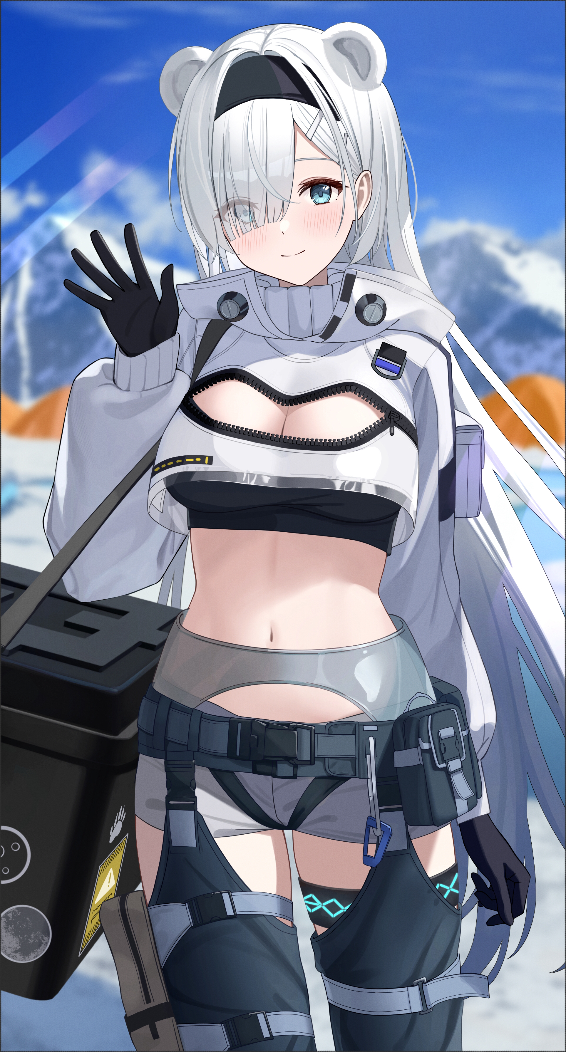 Arknights operators - Anime, Anime art, Arknights, Black Knight (Arknights), Carnelian, Ceobe (Arknights), Amiya, Aurora (Arknights), Dusk (Arknights), Hoshiguma, Video, Longpost, Mudrock