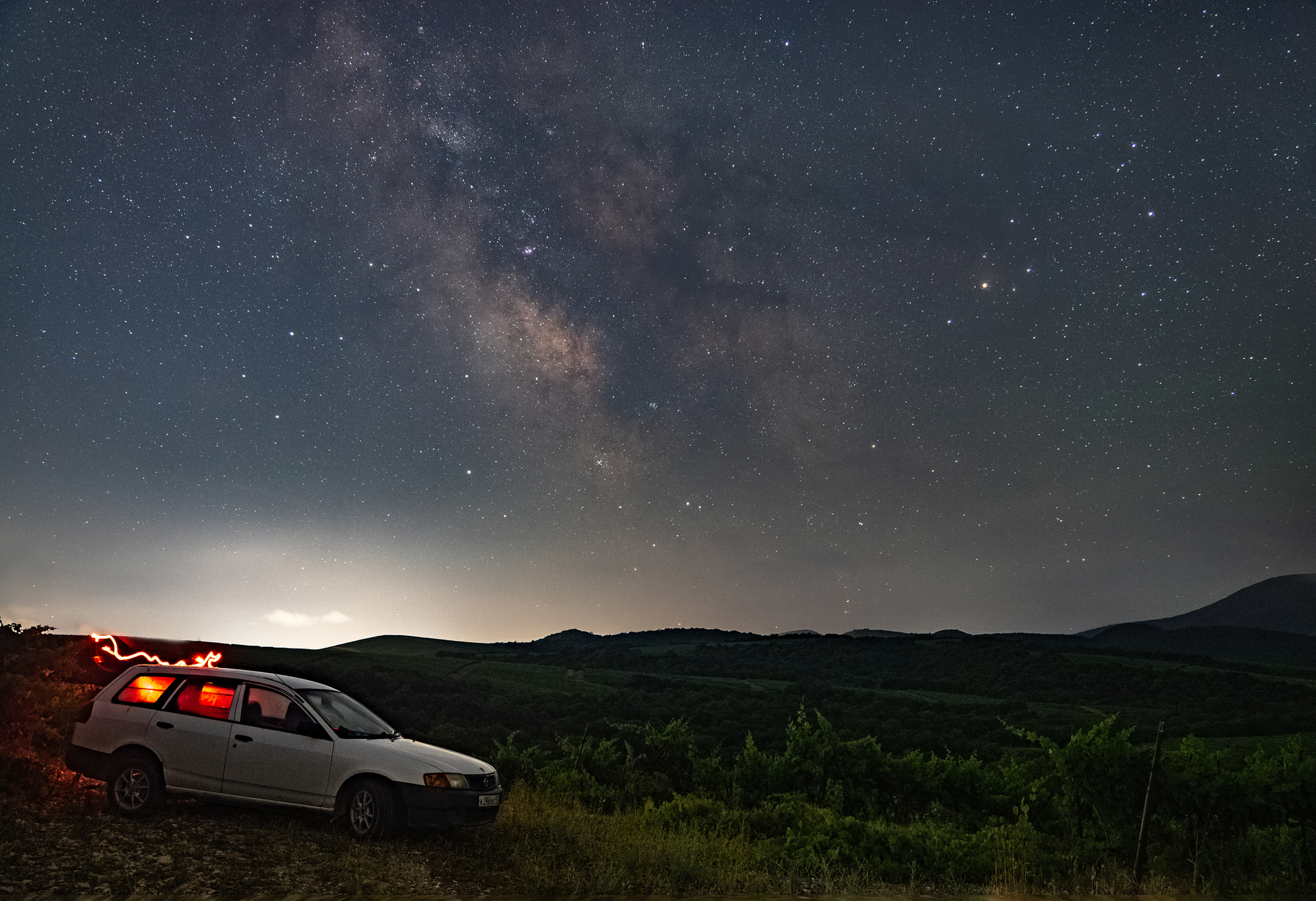 Milky Way - My, Sky, Astrophoto, Novorossiysk, Milky Way, Space, Longpost, Starry sky