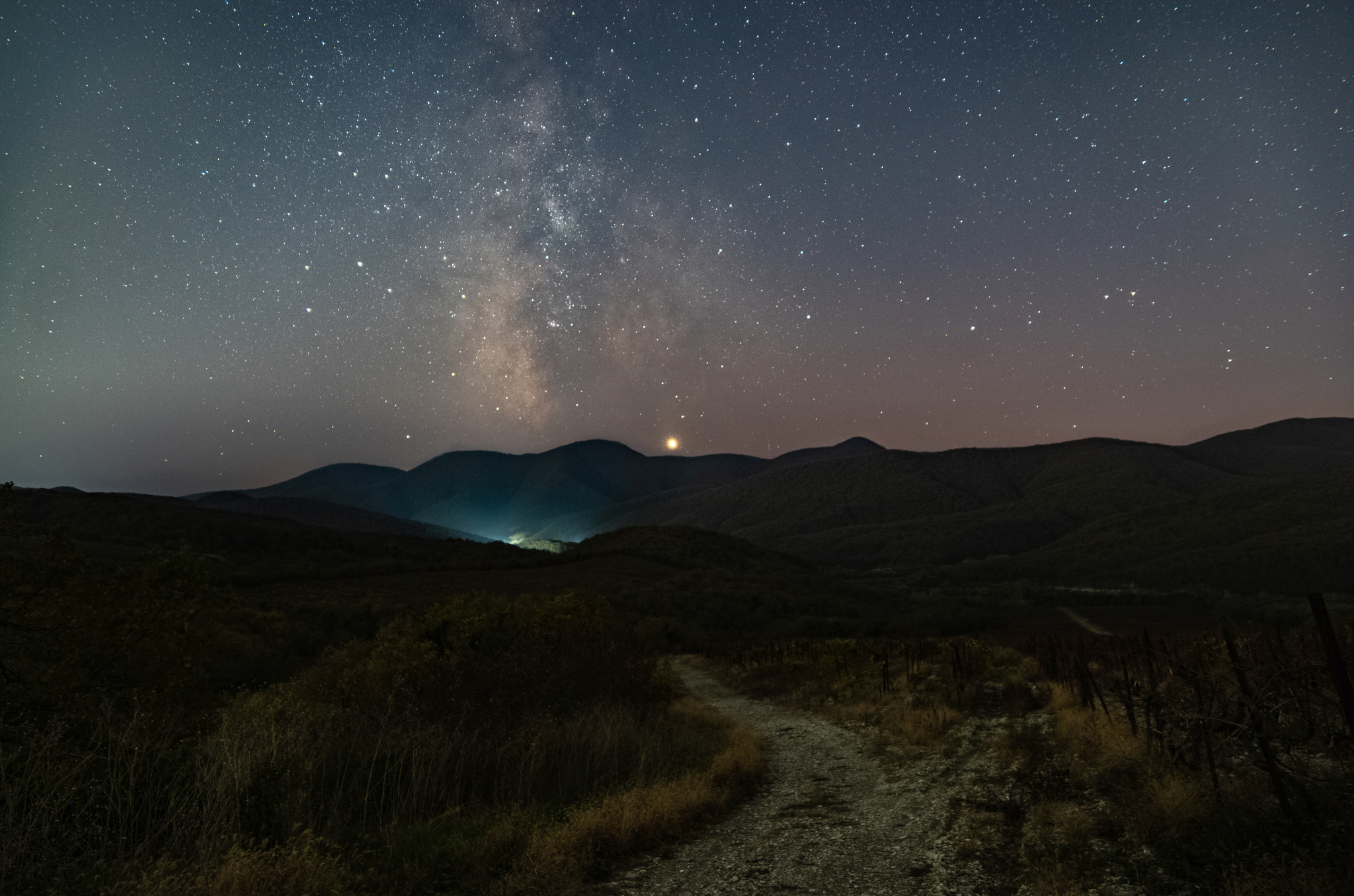 Milky Way - My, Sky, Astrophoto, Novorossiysk, Milky Way, Space, Longpost, Starry sky